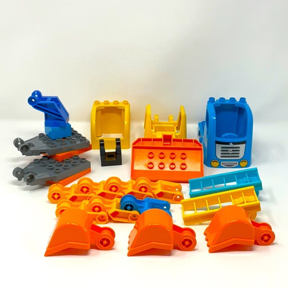 Lego Duplo Construction Digger Parts Lot